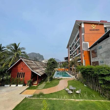 Vang Vieng Bungalows Екстер'єр фото