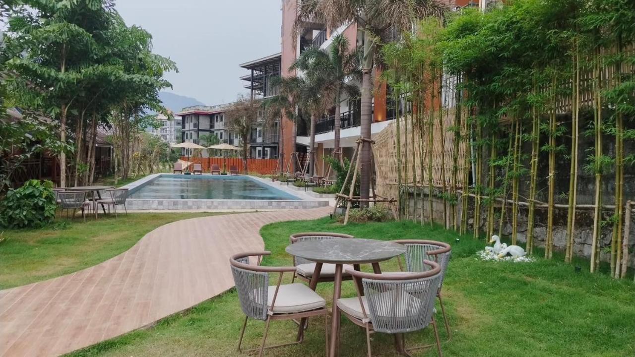 Vang Vieng Bungalows Екстер'єр фото